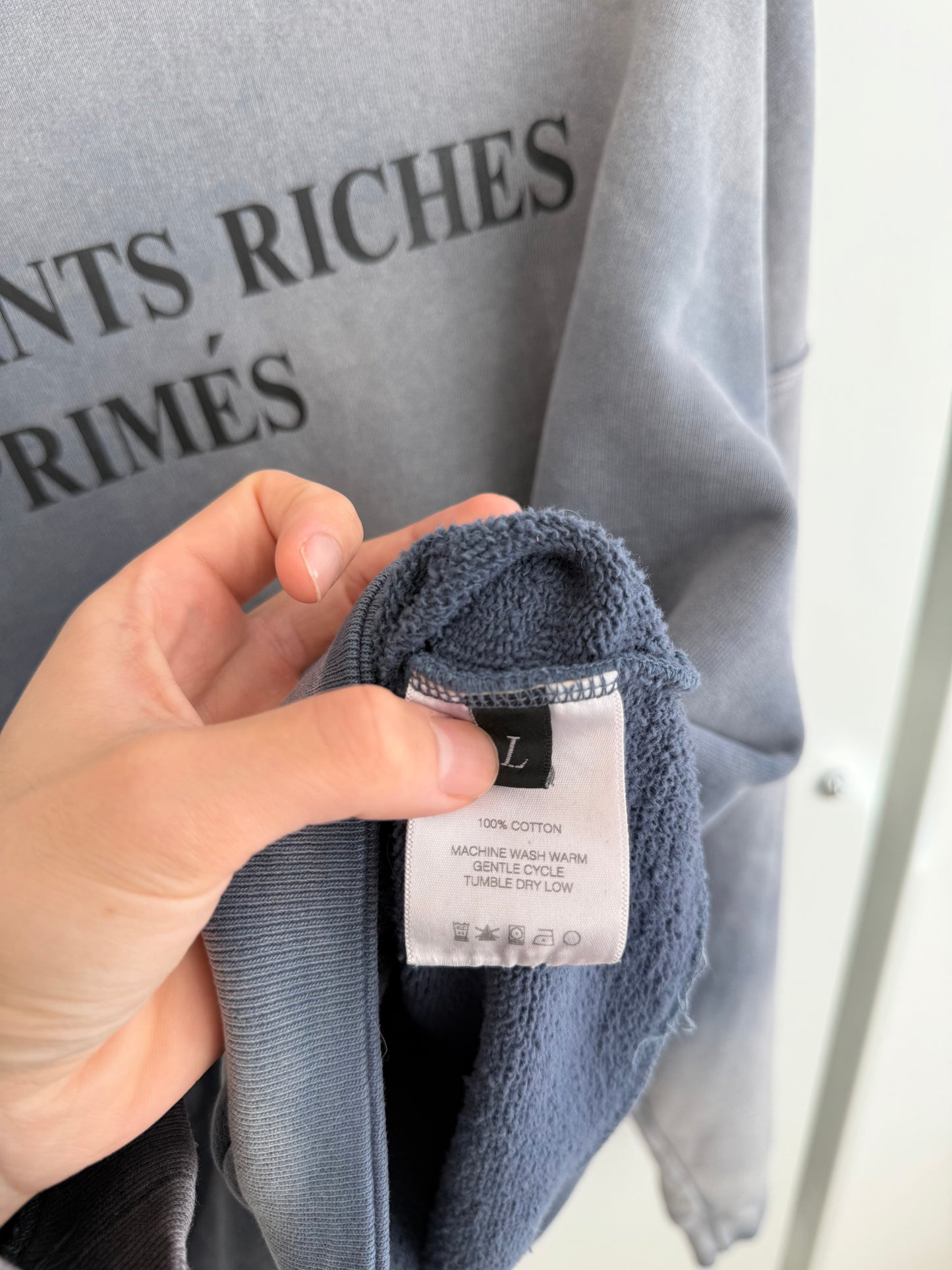 Enfants Riches Deprimes Sun faded Logo Hoodie