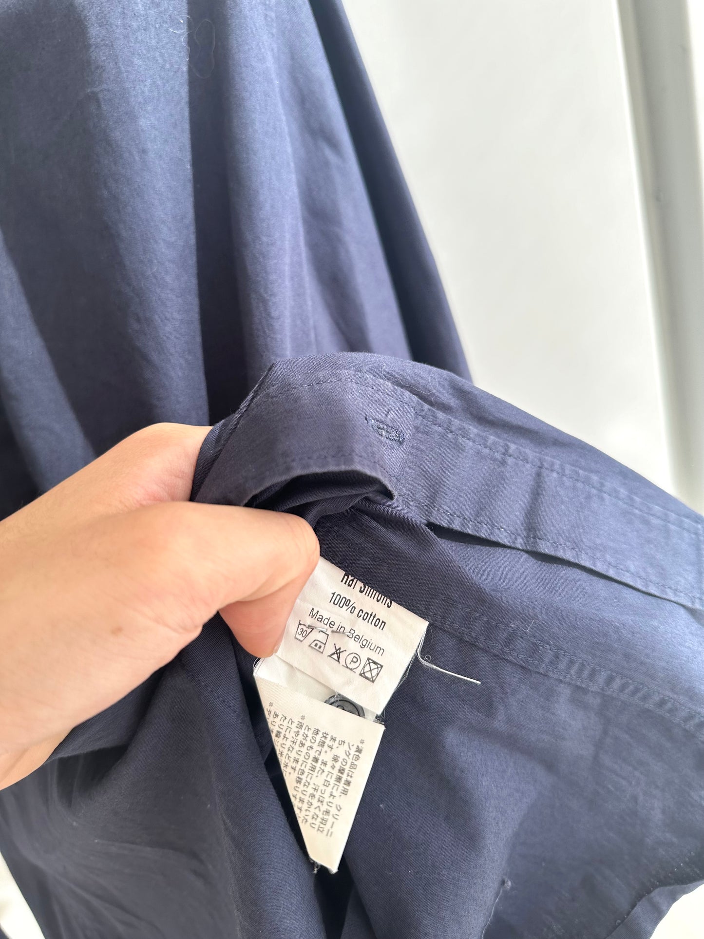 Raf Simons Waves Patched Button up Shirt