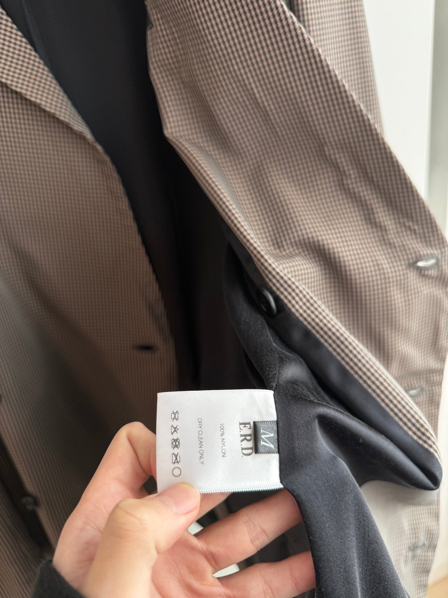 Enfants Riches Deprimes Houndstooth Coat