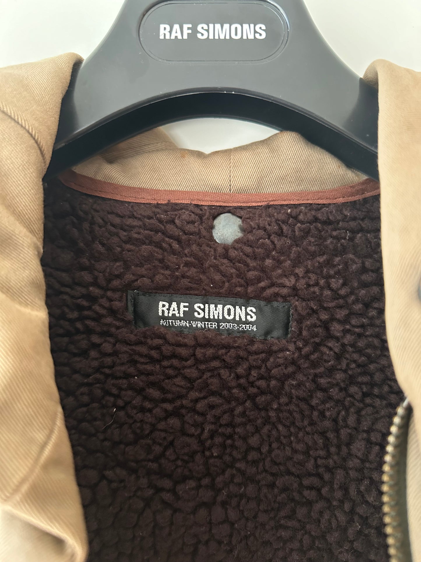 Raf Simons Closer New Order Dazzle Parka