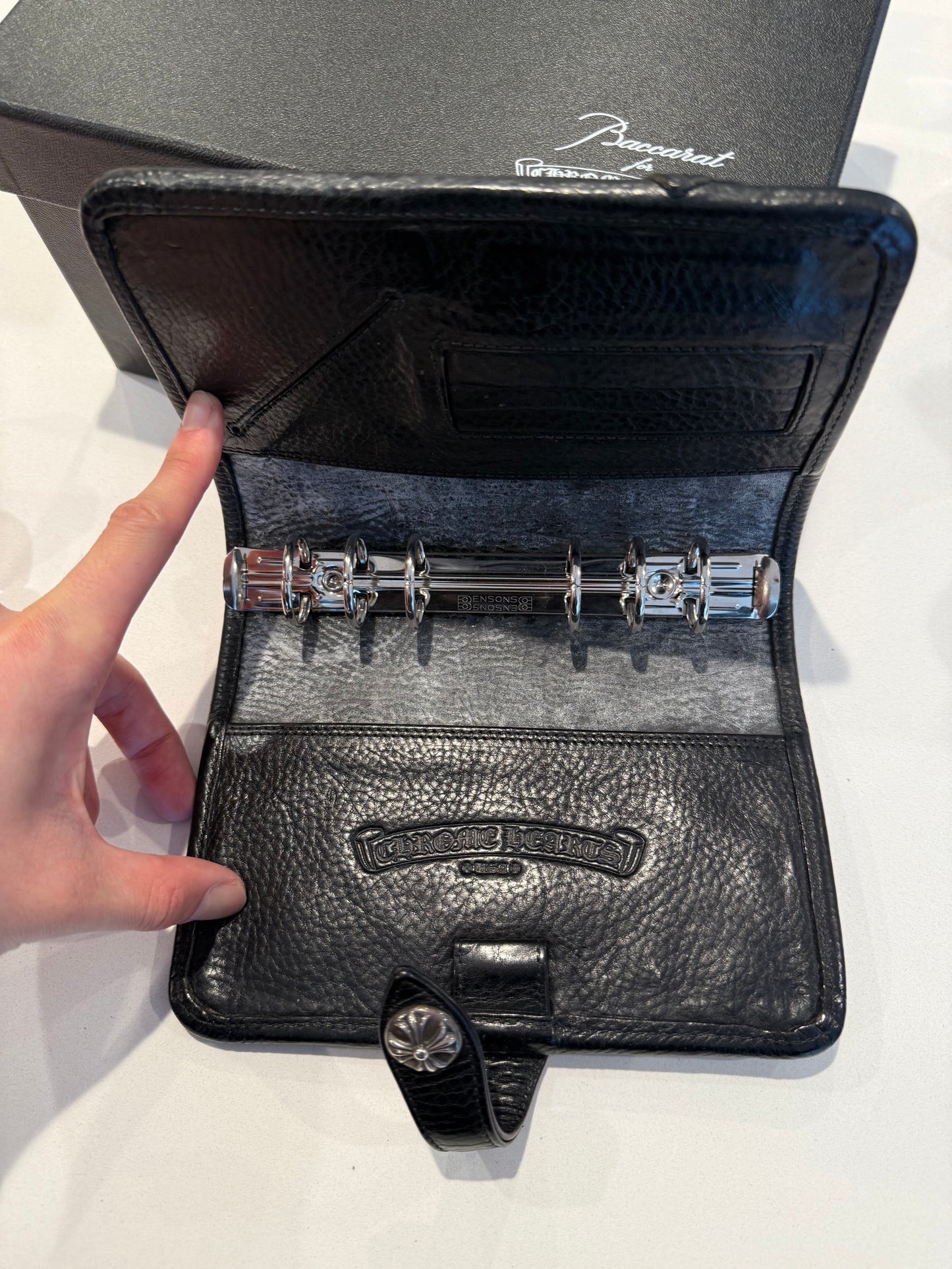 Chrome Hearts Cross Note Book Cover