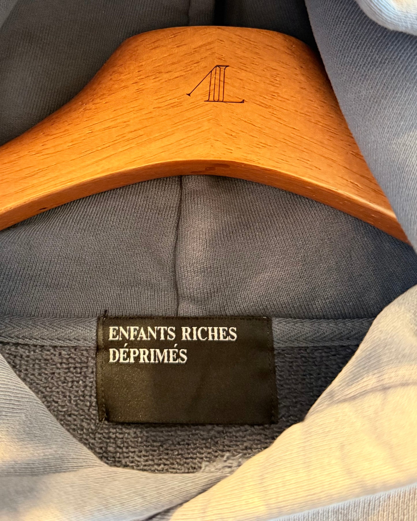 Enfants Riches Deprimes Sun faded Logo Hoodie