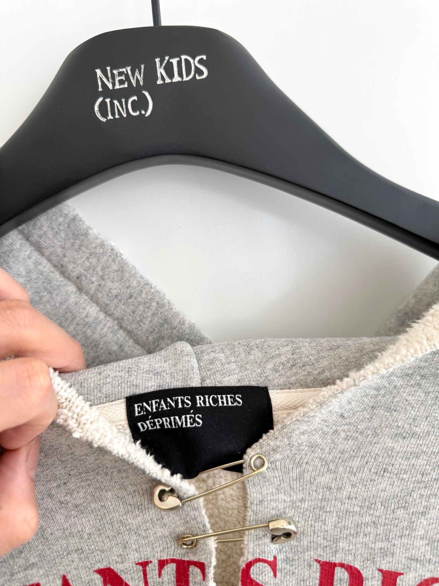 Enfants Riches Deprimes V Neck Logo Hoodie