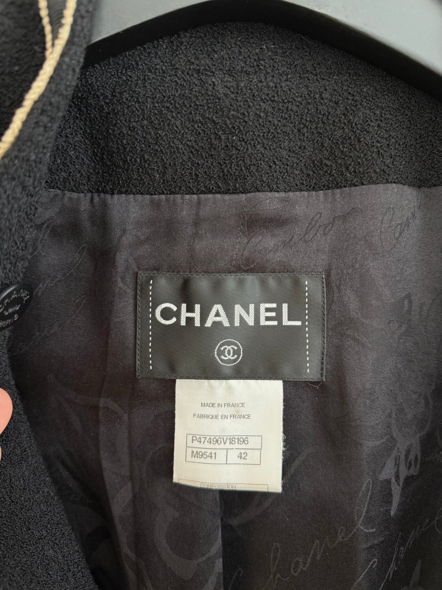 Chanel 14C Singapore Runway Wool Jacket