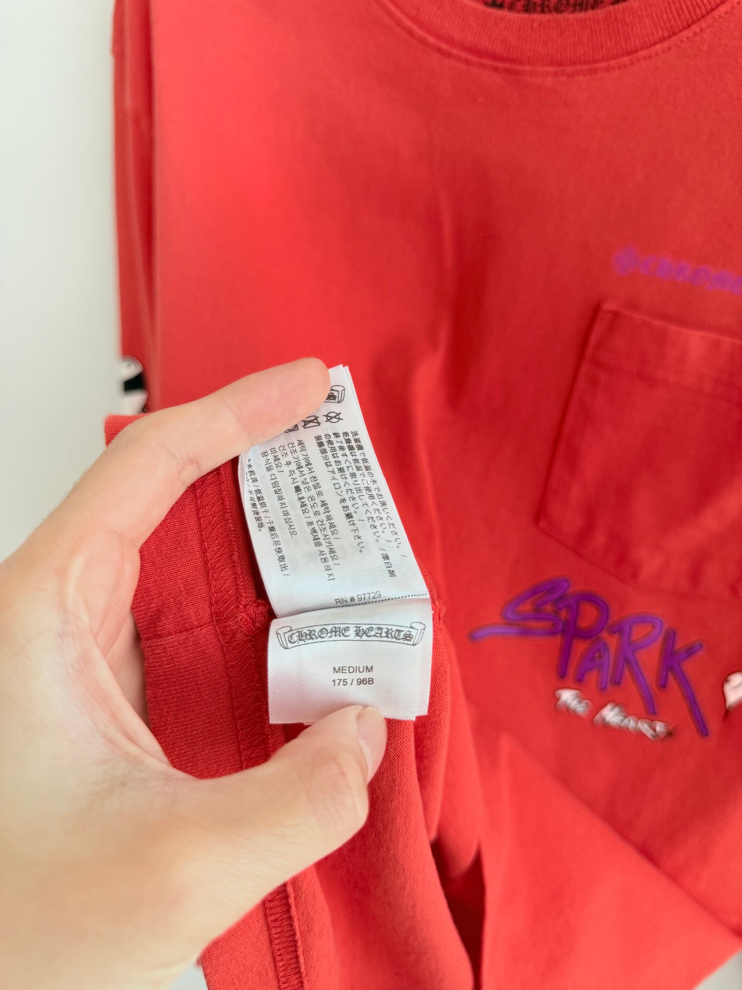 Chrome Hearts Matty boy Sadistic Lipstick Long Sleeves