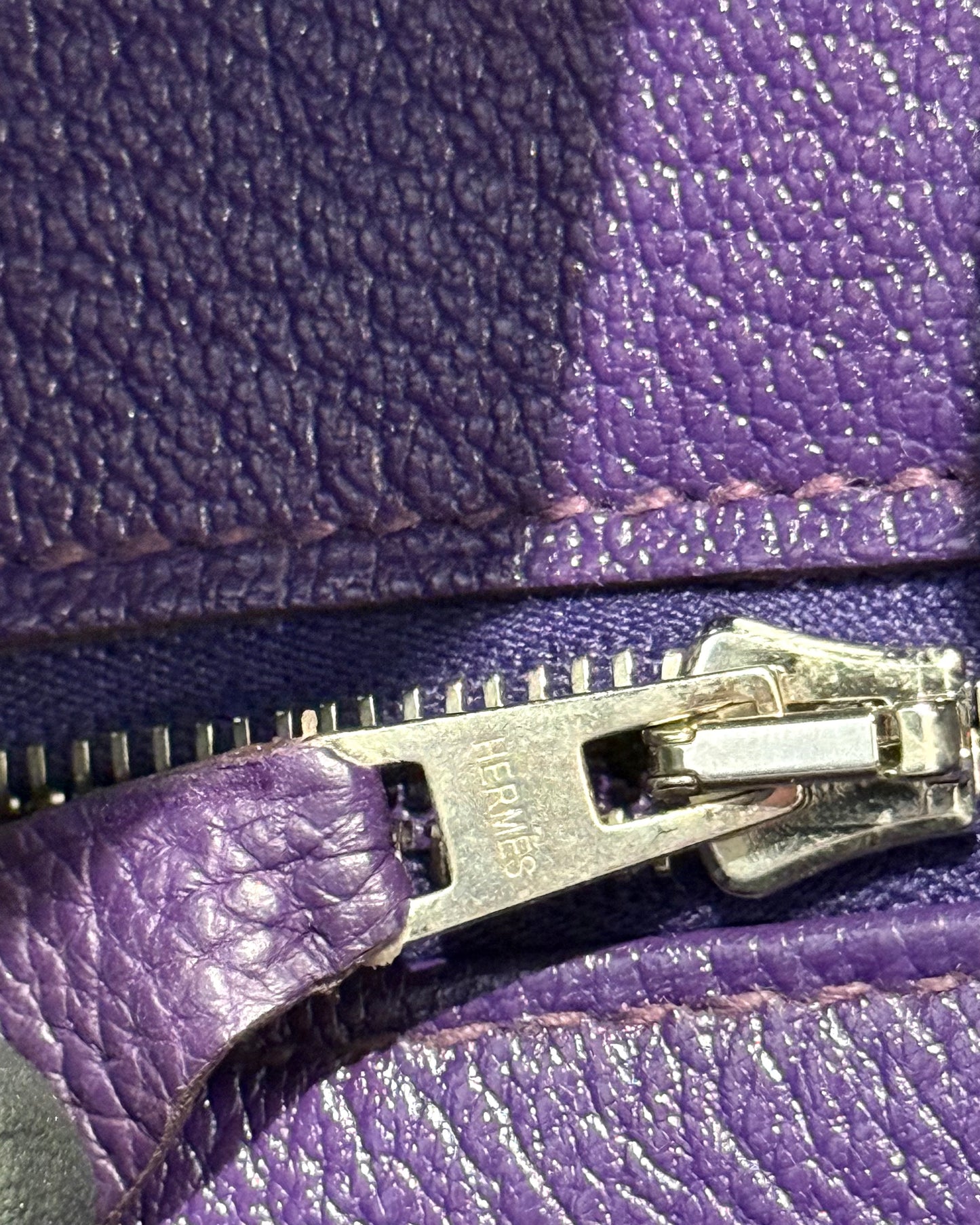 Hermes Togo Birkin 35 Iris