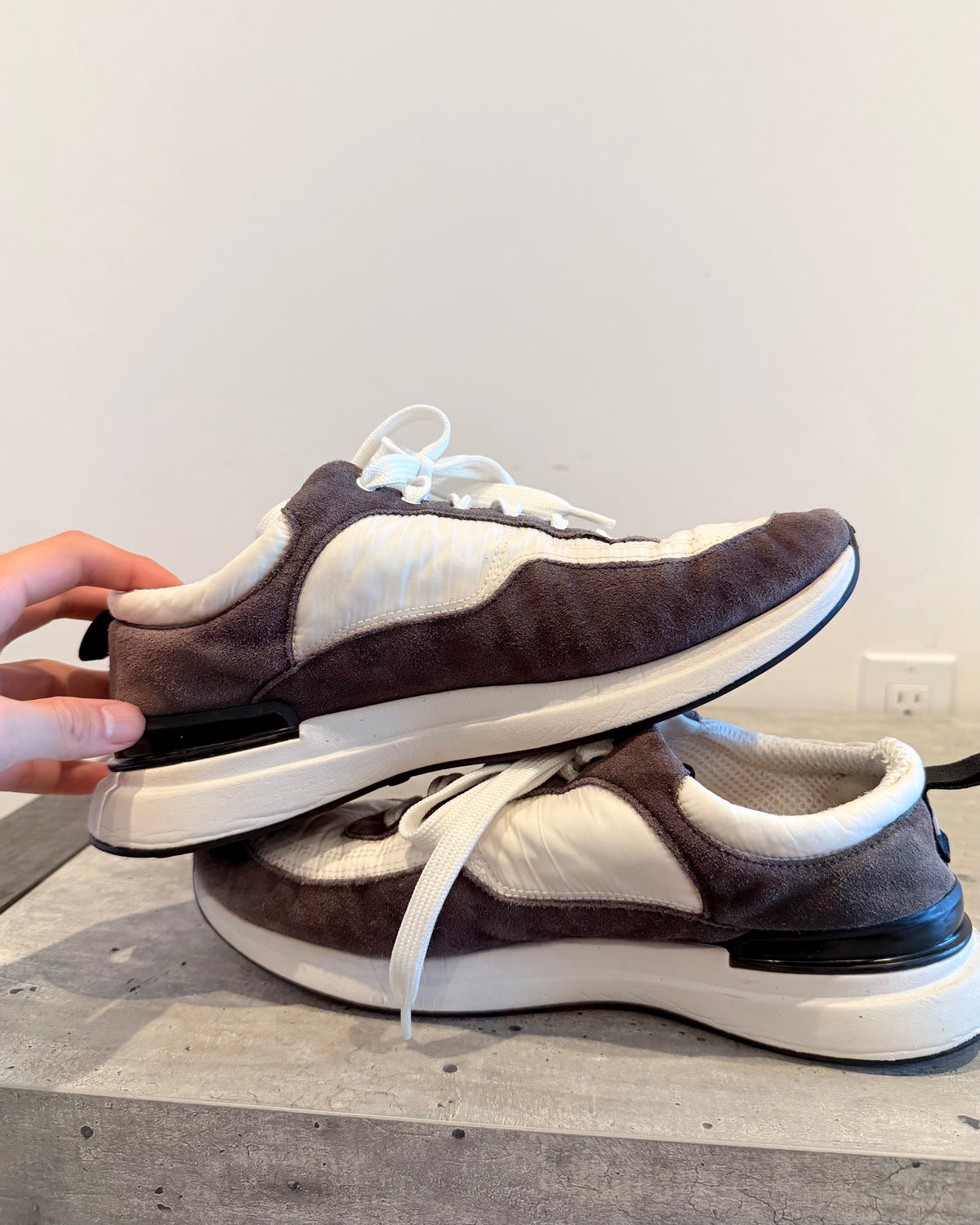 Chanel CC Logo Sneakers