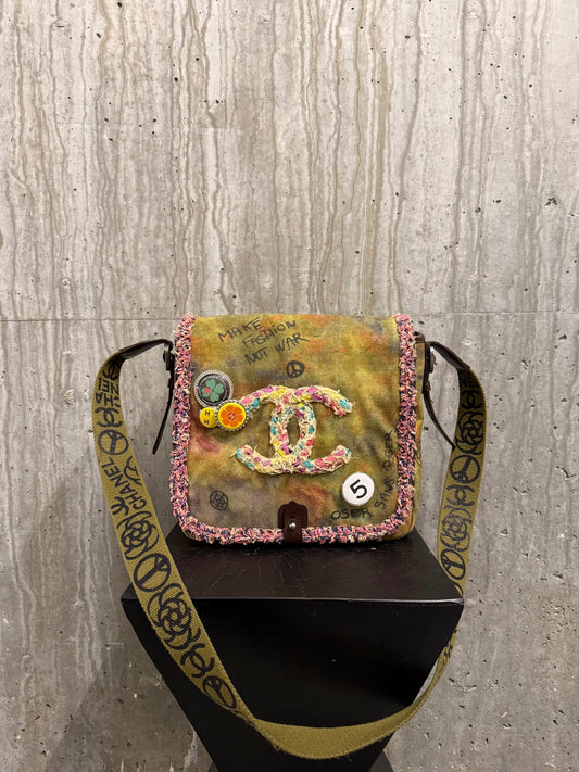 Chanel Graffiti Messengers Bag