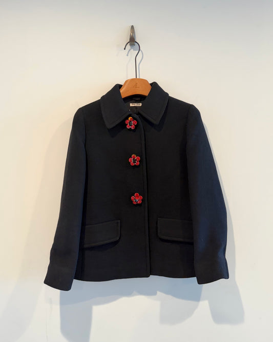 Miu Miu Rose Bottom Jacket