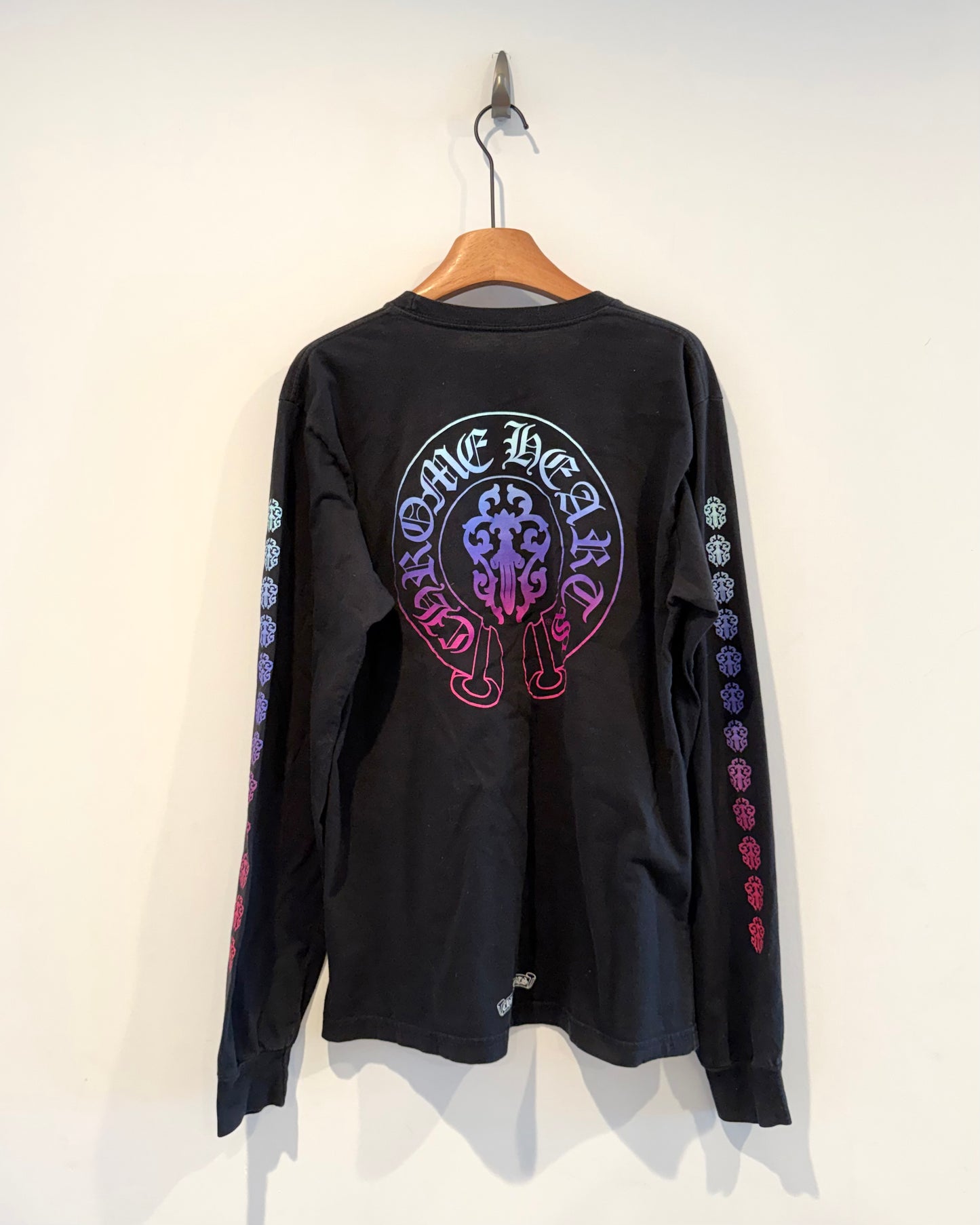 Chrome Hearts Horse Shoe Dagger Long Sleeves Shirt