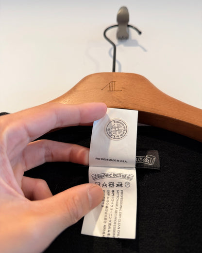 Chrome Hearts Cross Patches Wool Coat