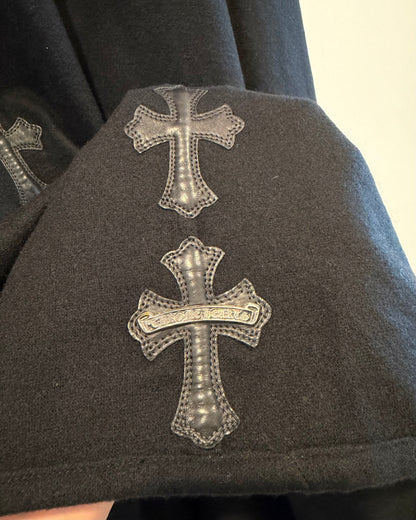 Chrome Hearts Cross Patches Wool Coat