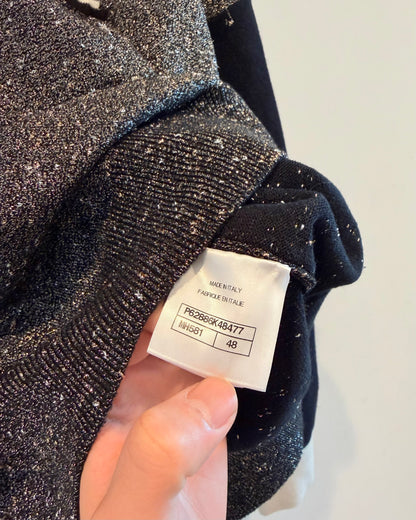 Chanel 20C LA PAUSA LOGO LUREX Sweater