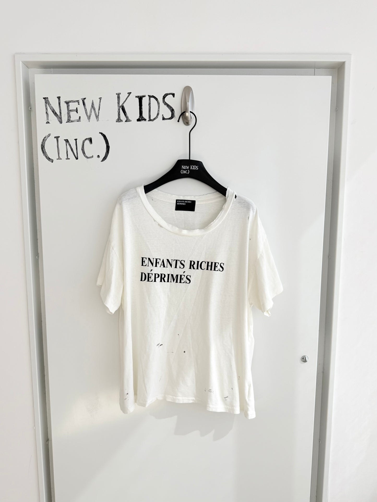 Enfants Riches Deprimes Ink Splatter Logo T-Shirt