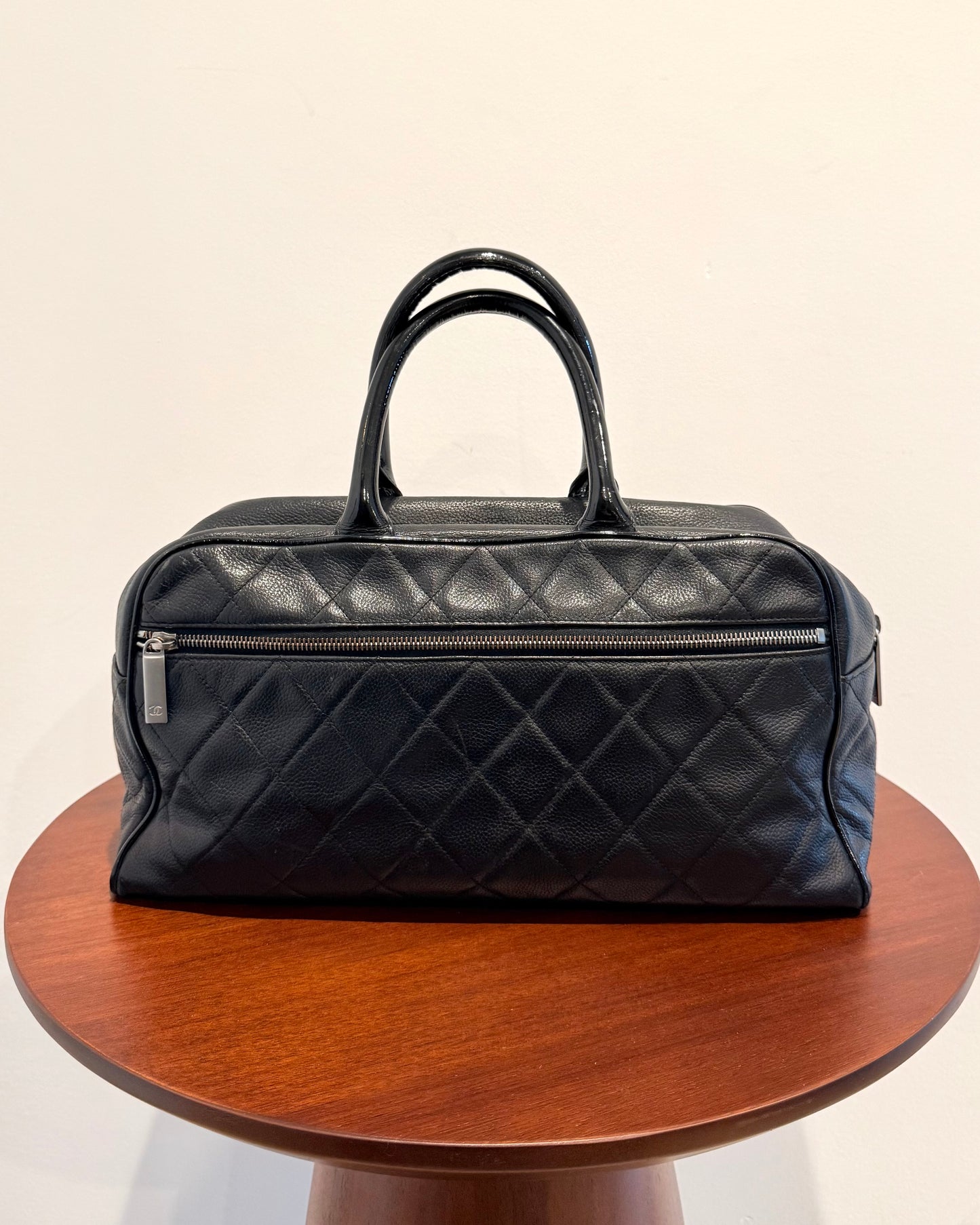 Chanel 2000 Vintage Logo Bowling Bag