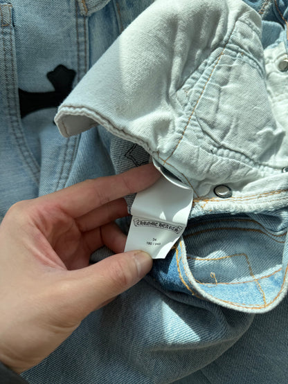 Chrome Hearts Levi’s 501 Cross Patches Jeans