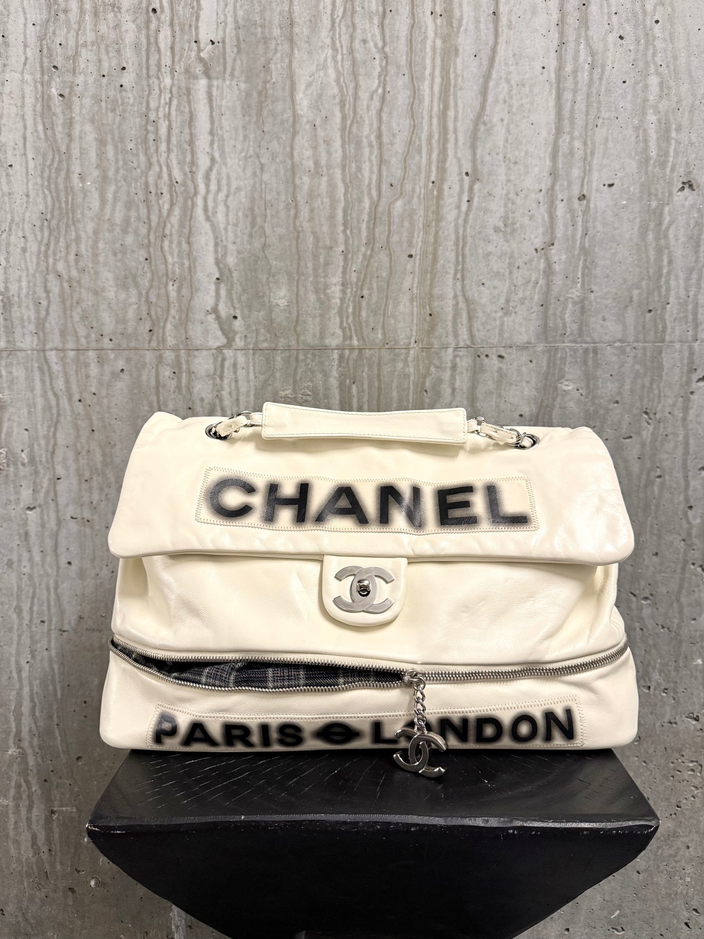 Chanel Expandable Paris London Flap Bag