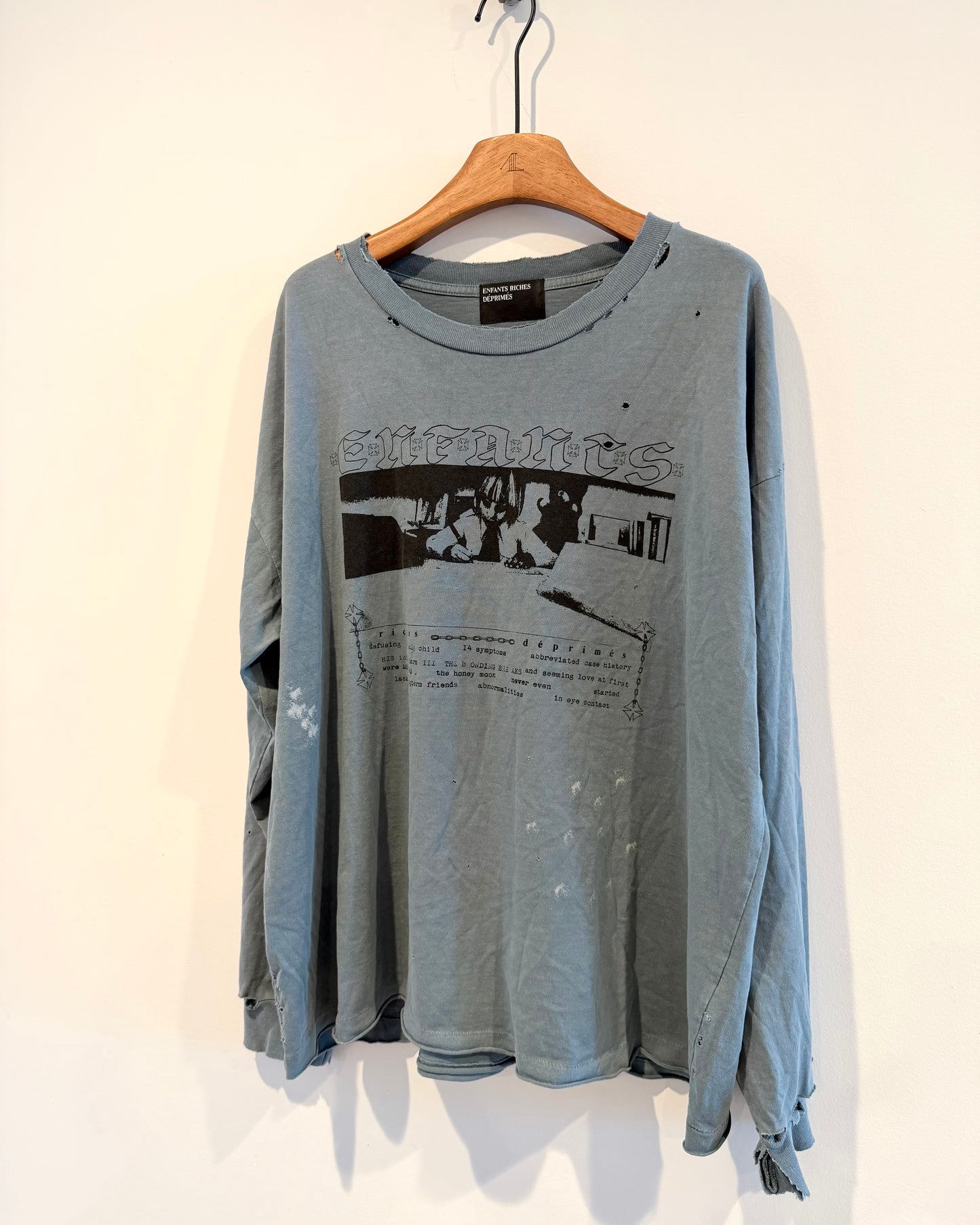 Enfants Riches Deprimes Boy In Chains Long Sleeve Shirts