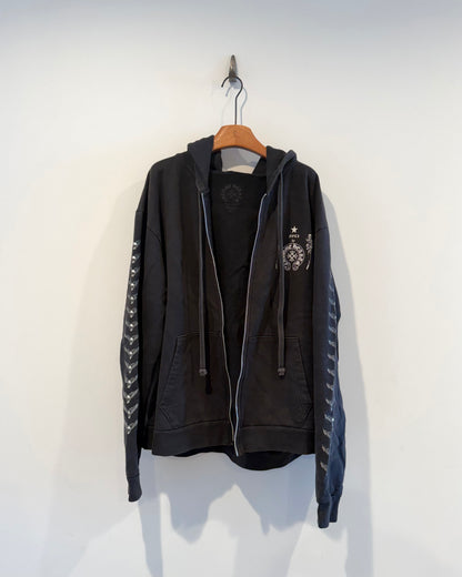 Chrome Hearts Foti Zip Up Hoodie (No Zip)