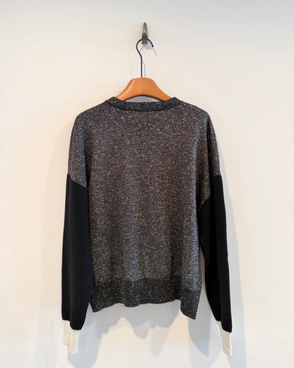 Chanel 20C LA PAUSA LOGO LUREX Sweater