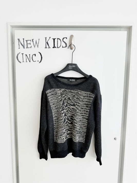 Raf Simons Closer Unknown Pleasures Sweater