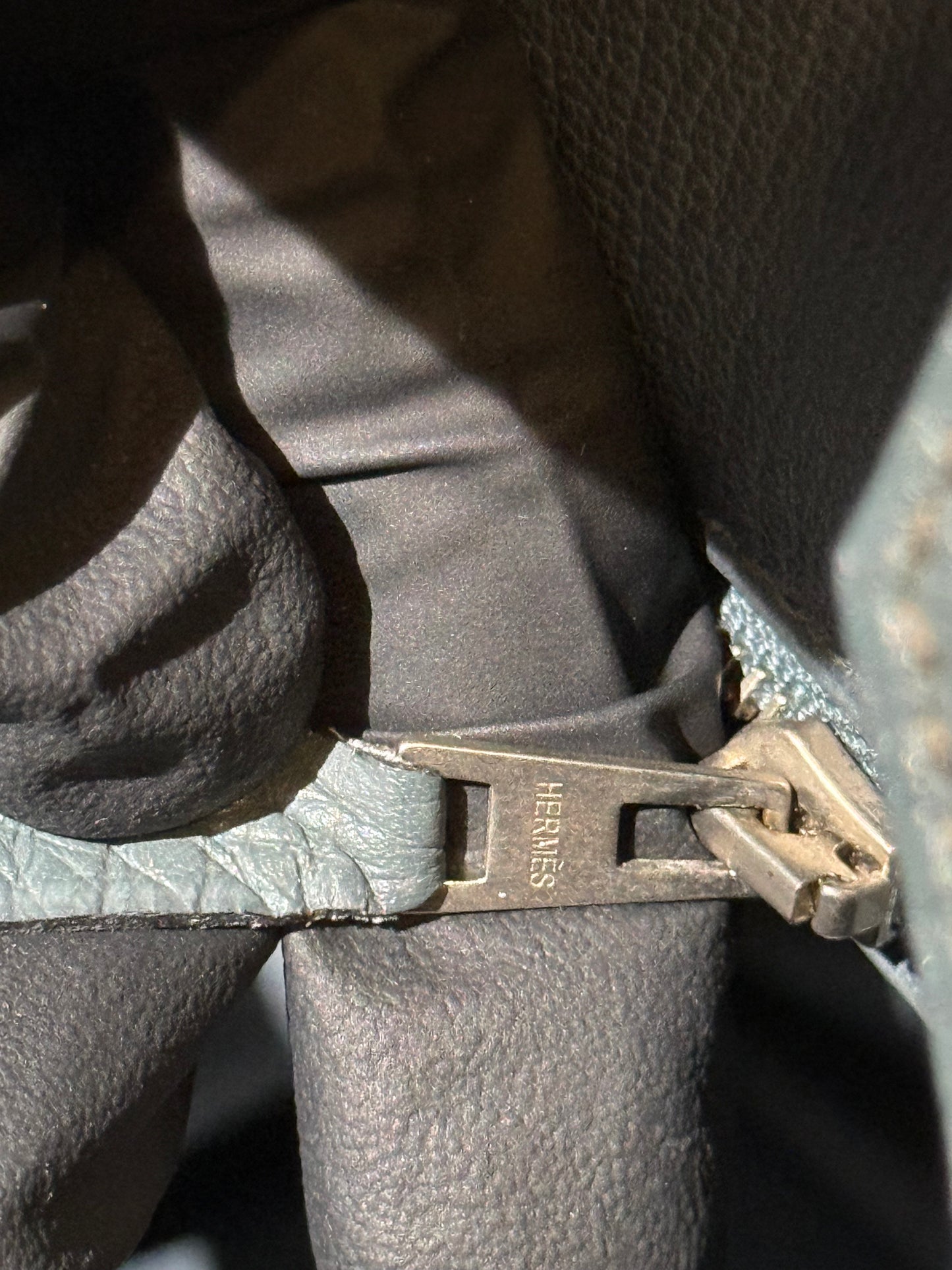 Hermes Togo Birkin 40 Bleu Orage