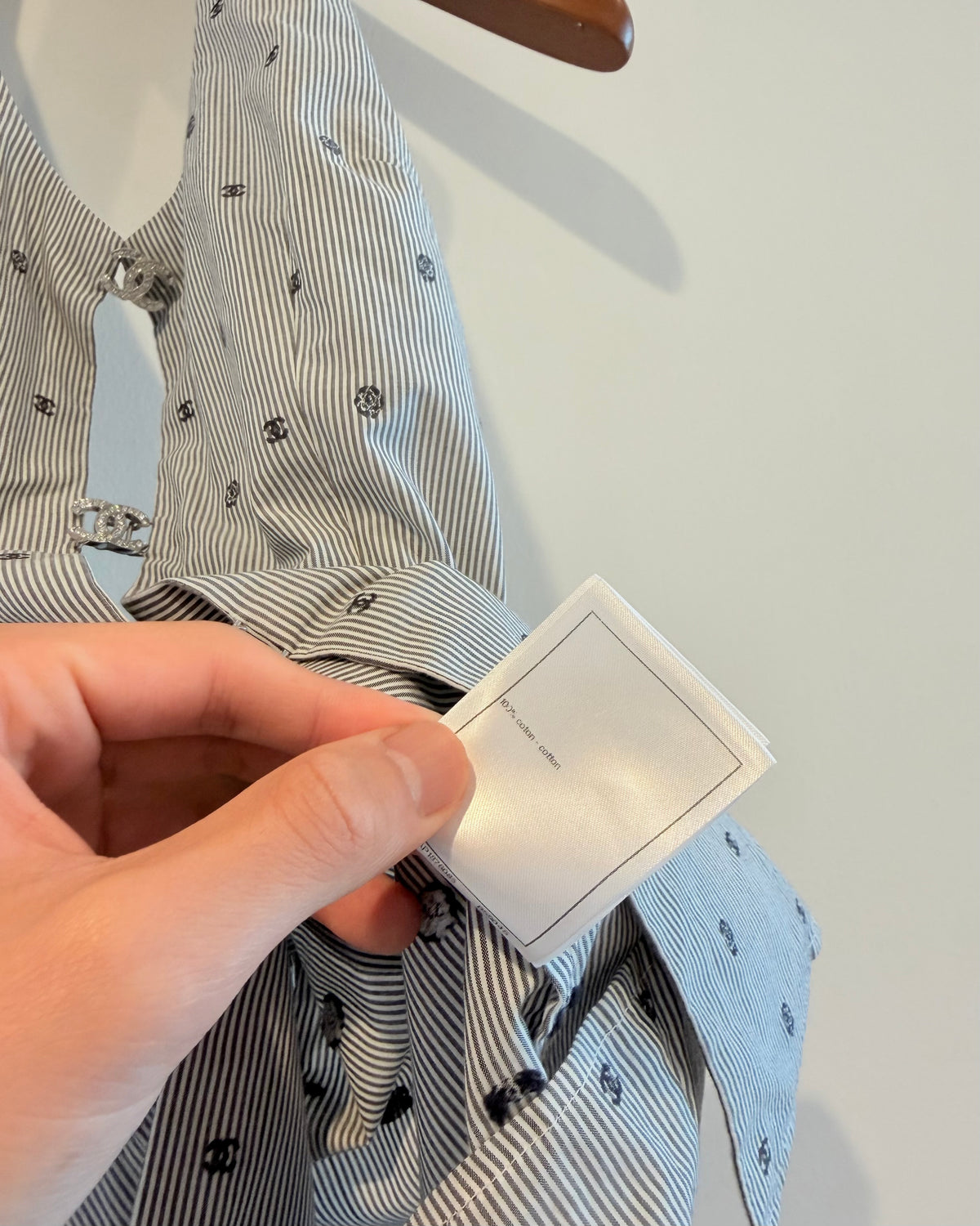 Chanel 24C Striped Top