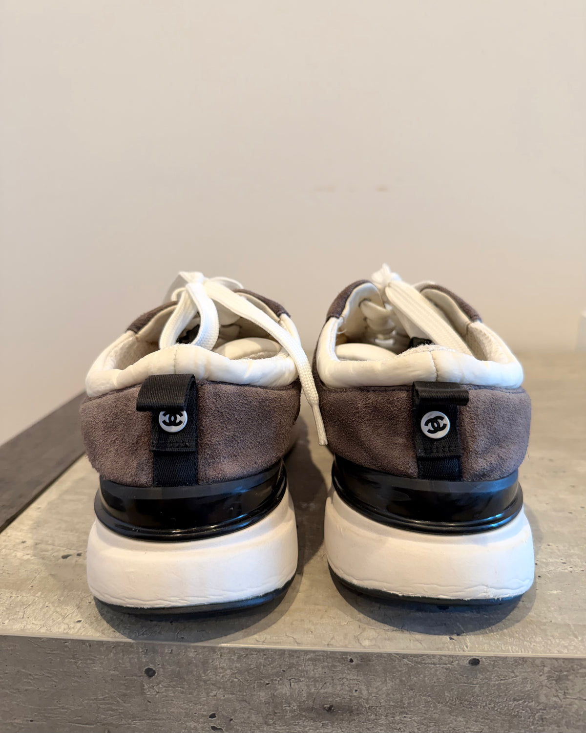 Chanel CC Logo Sneakers