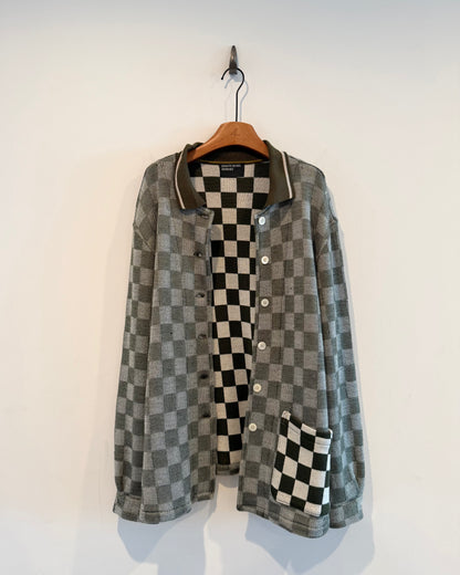 Enfants Riches Deprimes Checker Cardigan