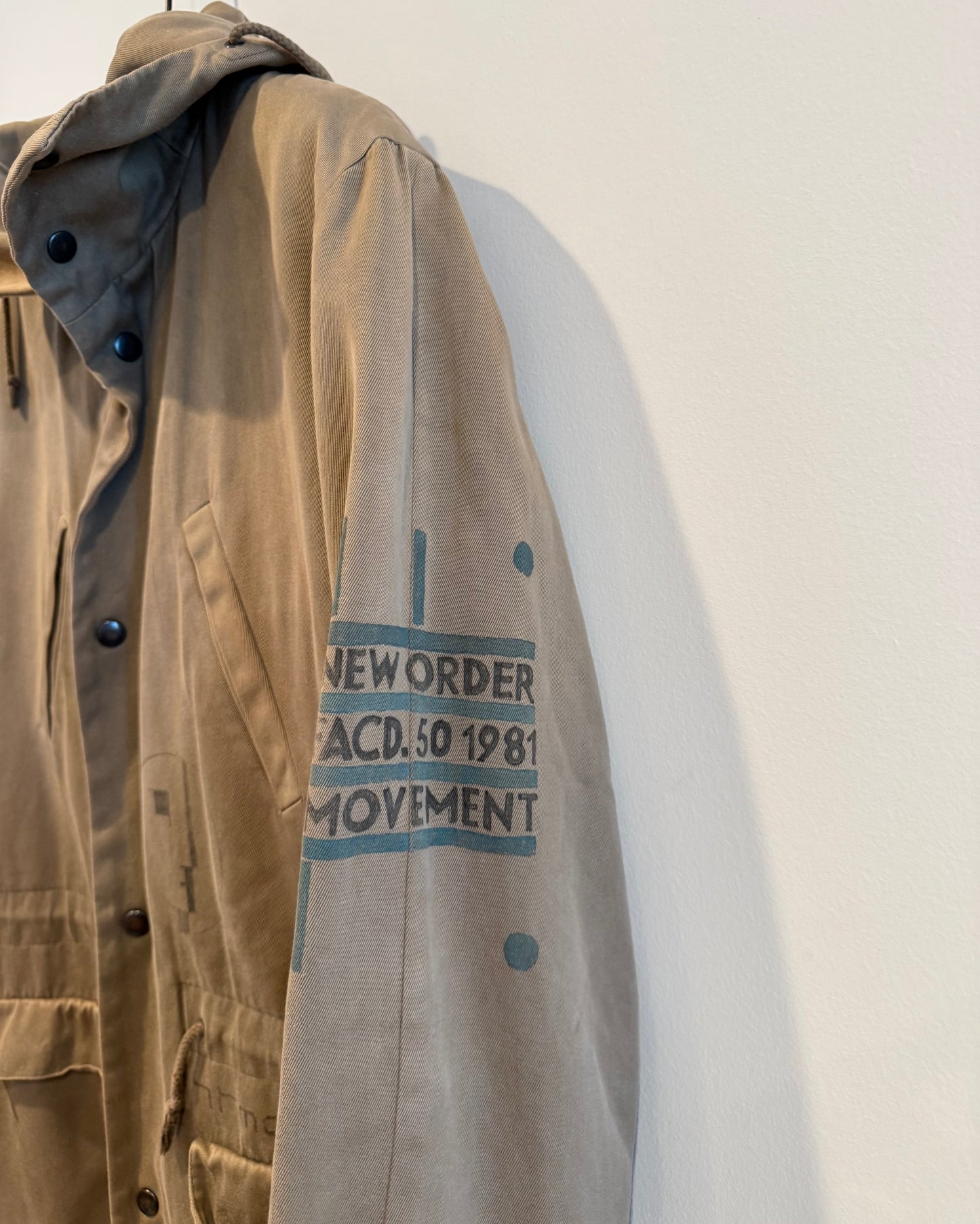 Raf Simons Aw2003 Closer New Order Dazzle Parka