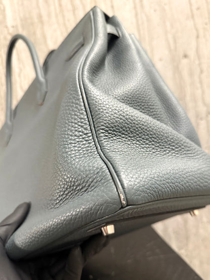 Hermes Togo Birkin 40 Bleu Orage