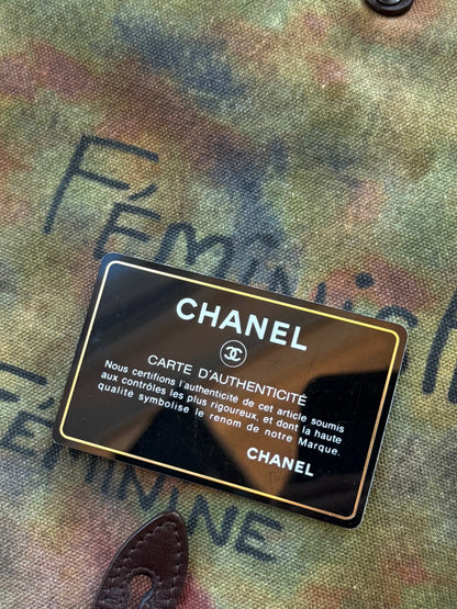 Chanel Graffiti Messengers Bag