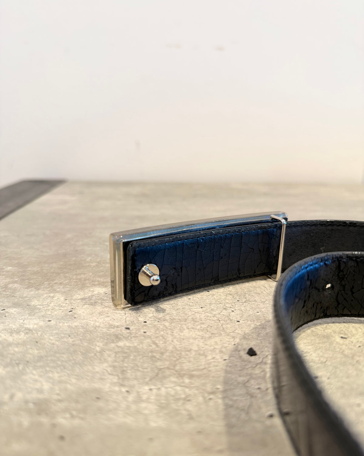 Chanel Patent leather hologram Belt