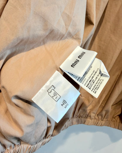 Miu Miu Poplin Blouson Jacket