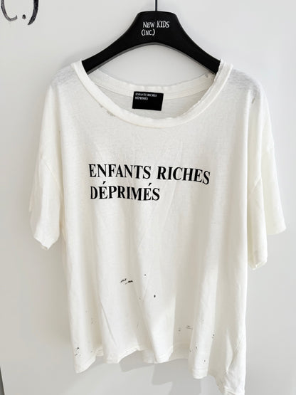 Enfants Riches Deprimes Ink Splatter Logo T-Shirt