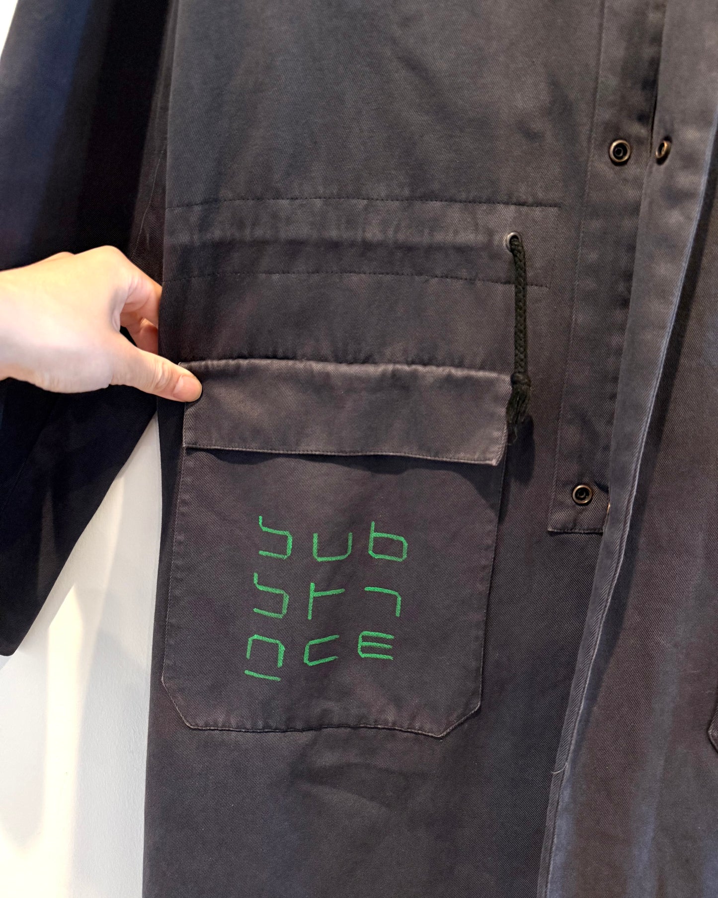 Raf Simons Aw2003 Closer New Order Colleges Parka