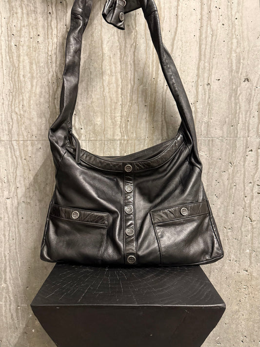 Chanel Jacket Girl Bag Black/Black