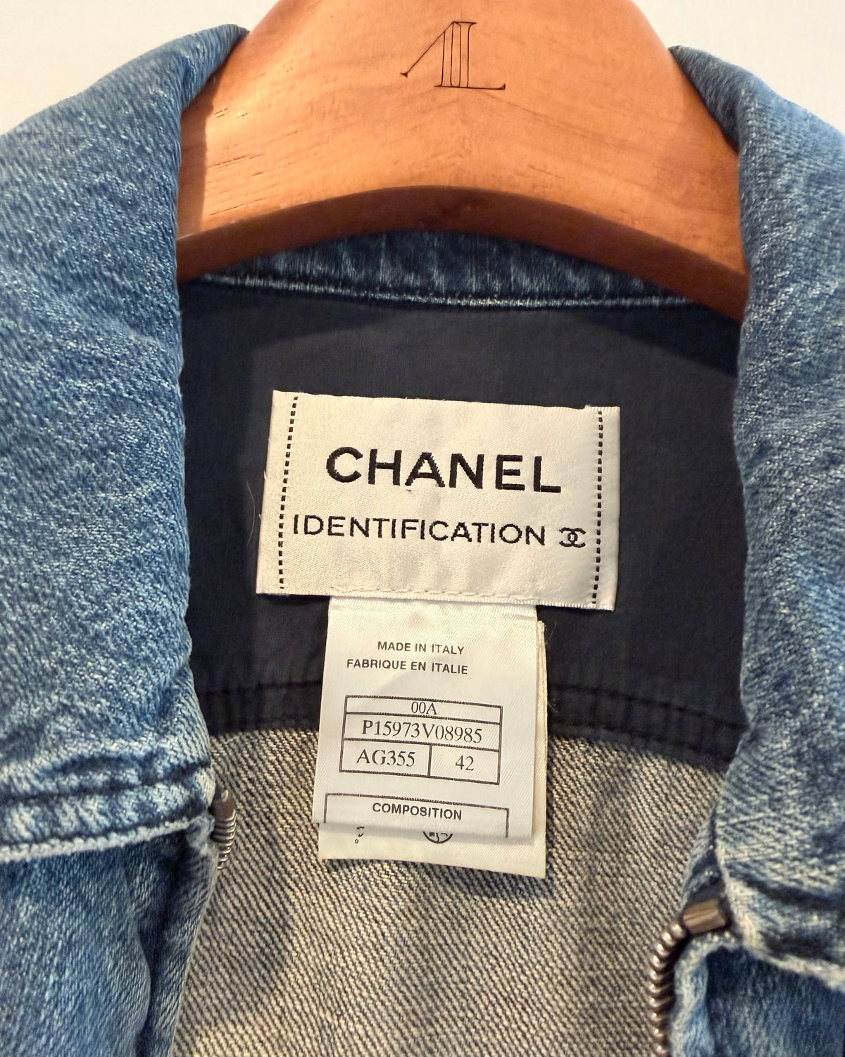 Chanel 00A Denim Jacket