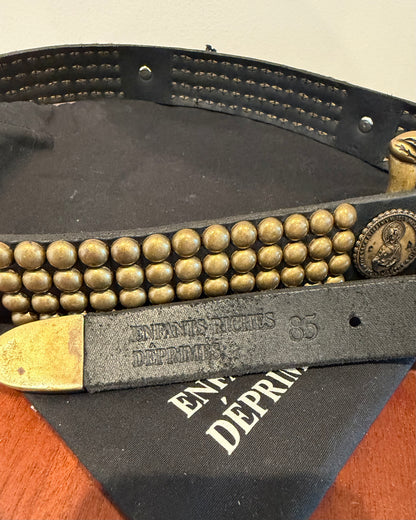 Enfants Riches Déprimes Antique Brass Jesus Coin Belt