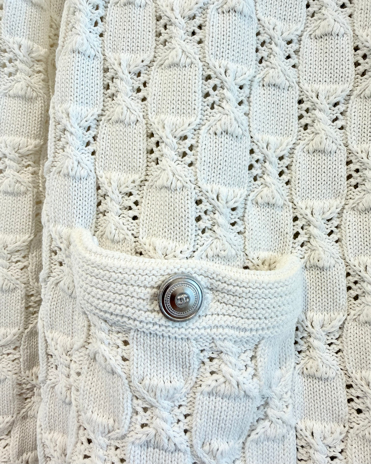 Chanel 05A Hoolow Knit Cardigan