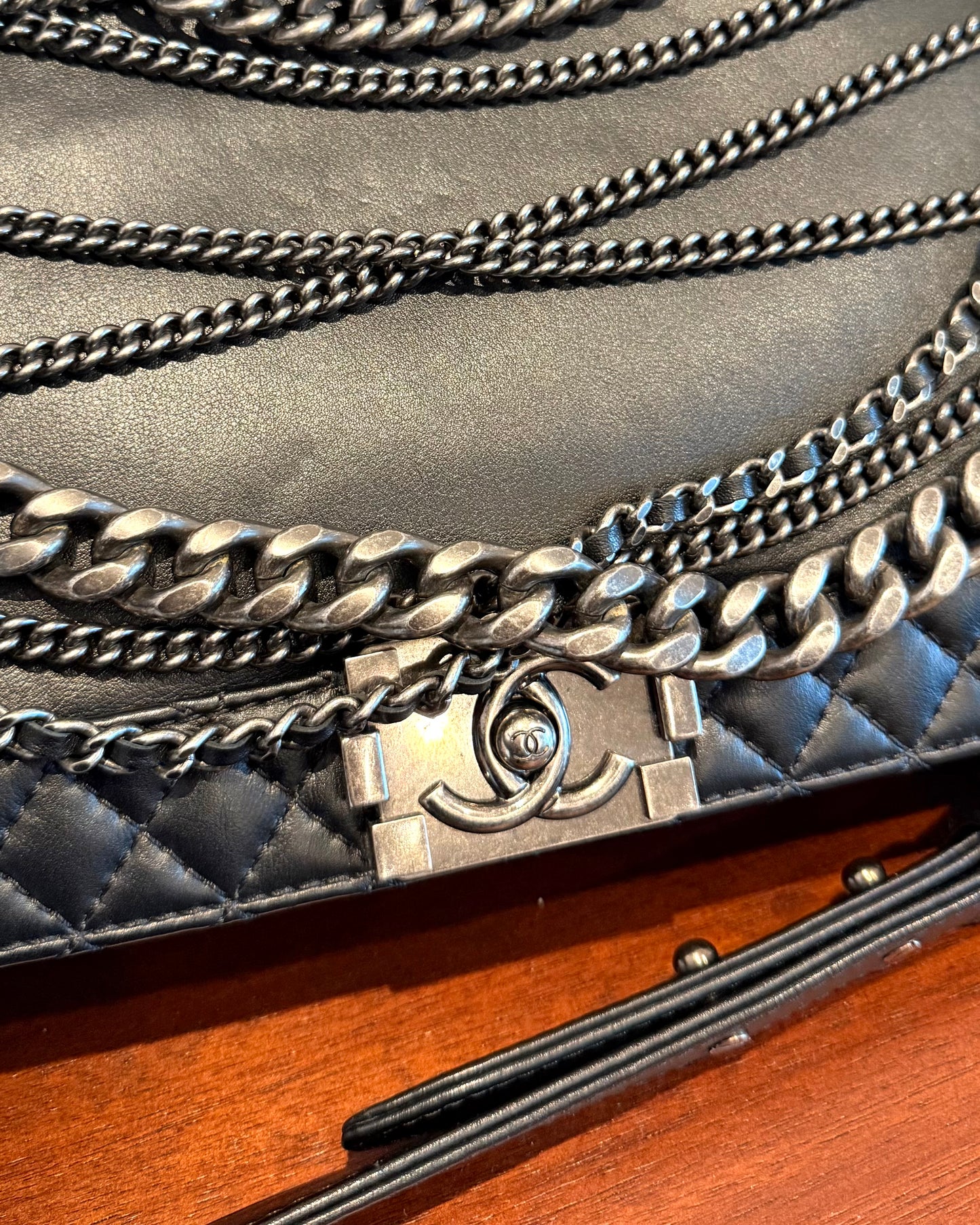 Chanel Chain Leboy bag