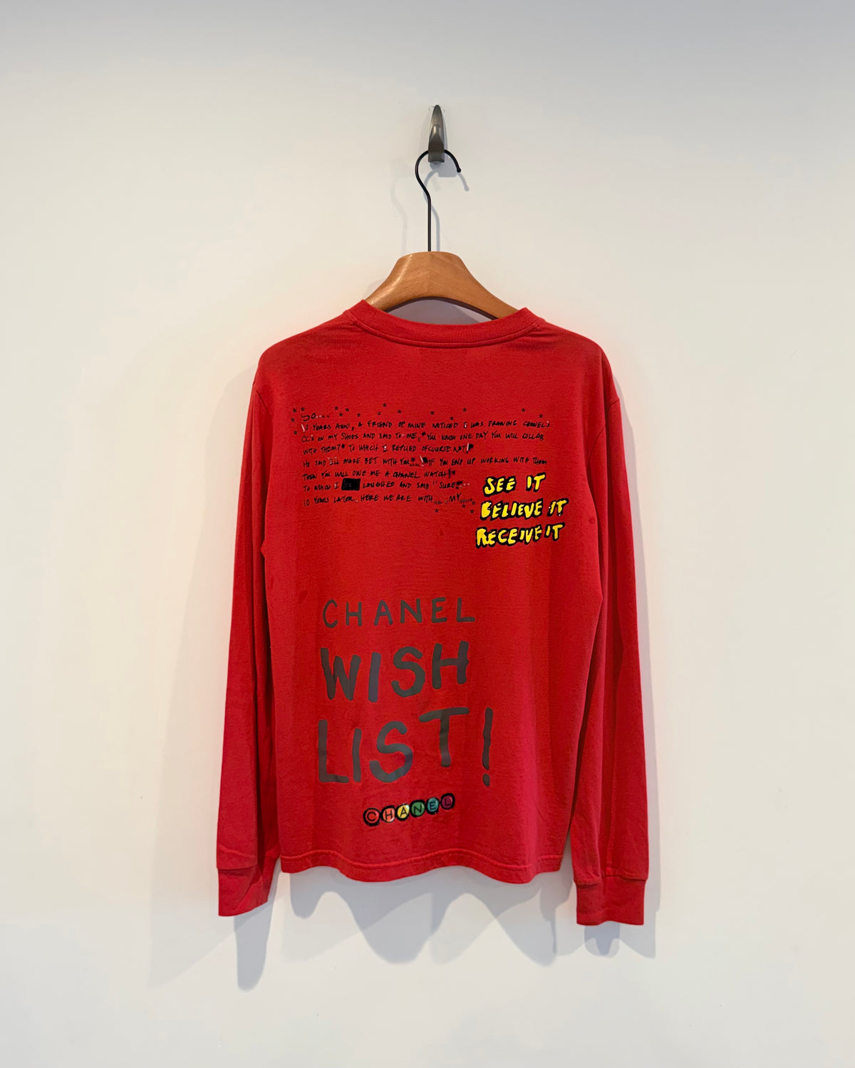 Chanel x Pharrell Wish List Long Sleeve Shirt