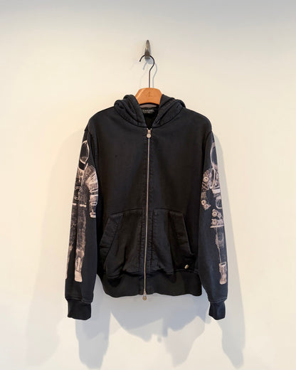 Chanel 17K Astronaut Zip Up Hoodie