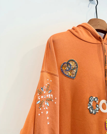 Chanel x Pharrell Coco Hand Beaded Lesage Hoodie