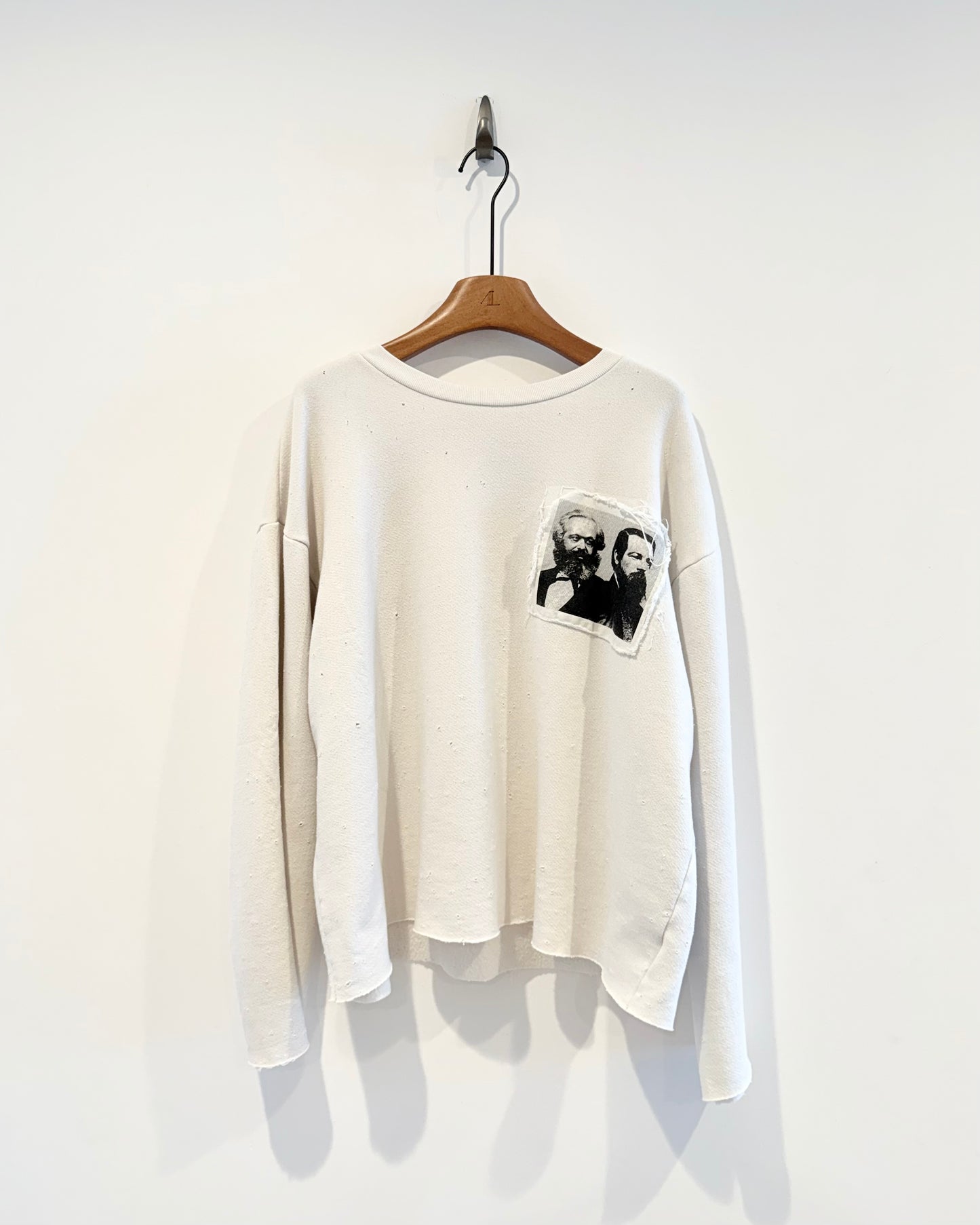 Enfants Riches Deprimes Marxist Patch Crewneck