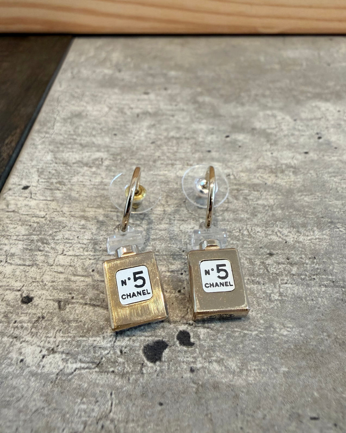 Chanel No. 5 Perfume Earrings