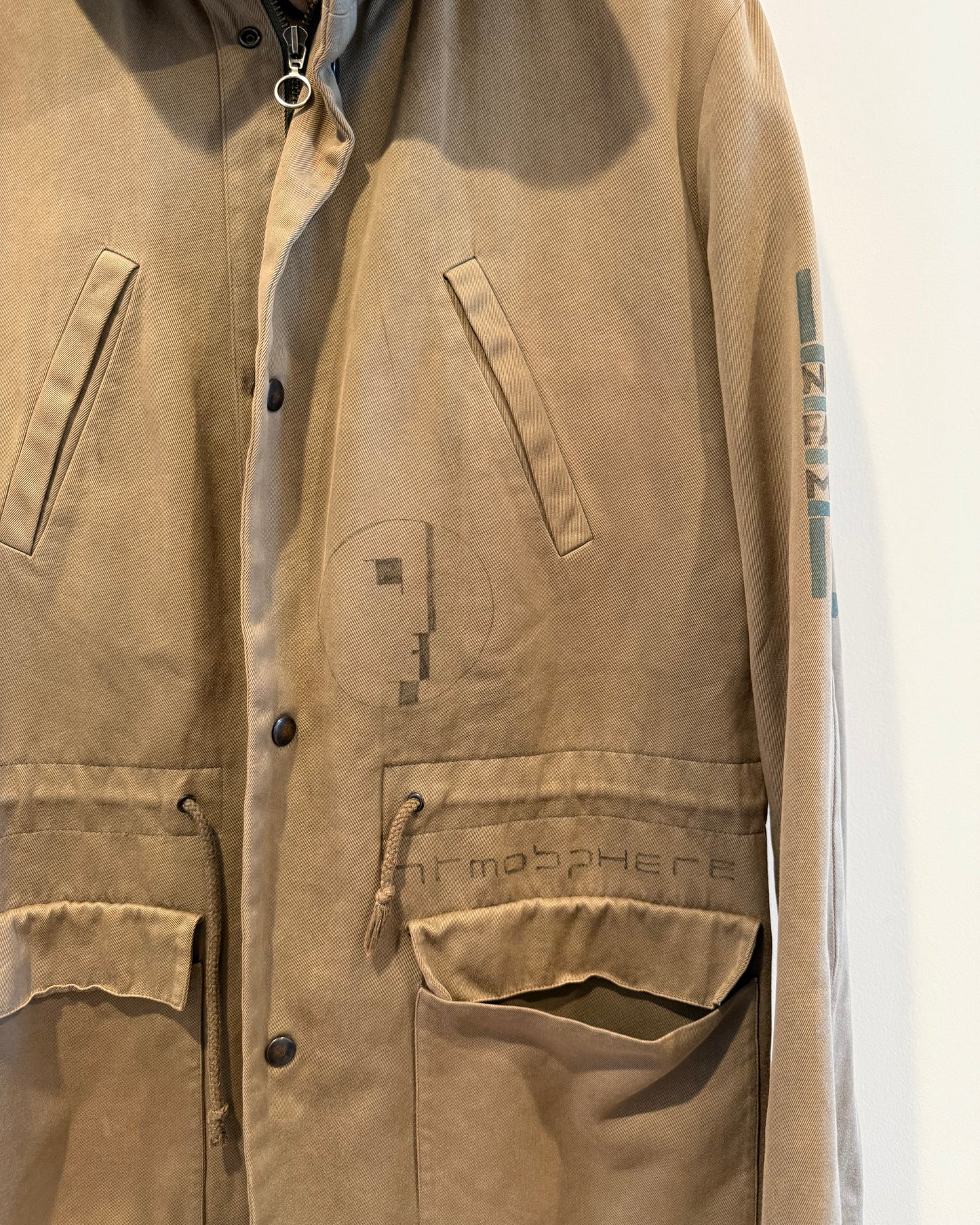 Raf Simons Aw2003 Closer New Order Dazzle Parka
