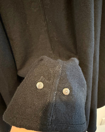 Chrome Hearts Cross Patches Wool Coat