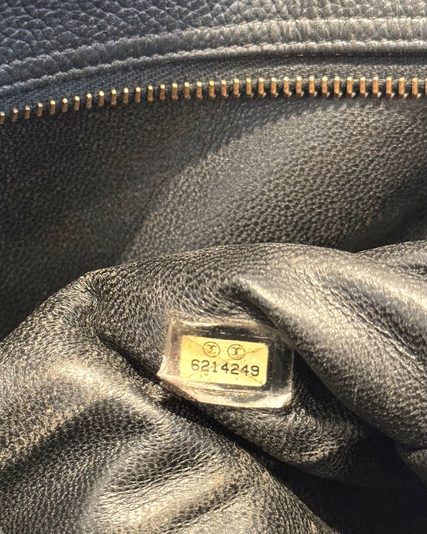 Chanel 2000 Vintage Logo Bowling Bag