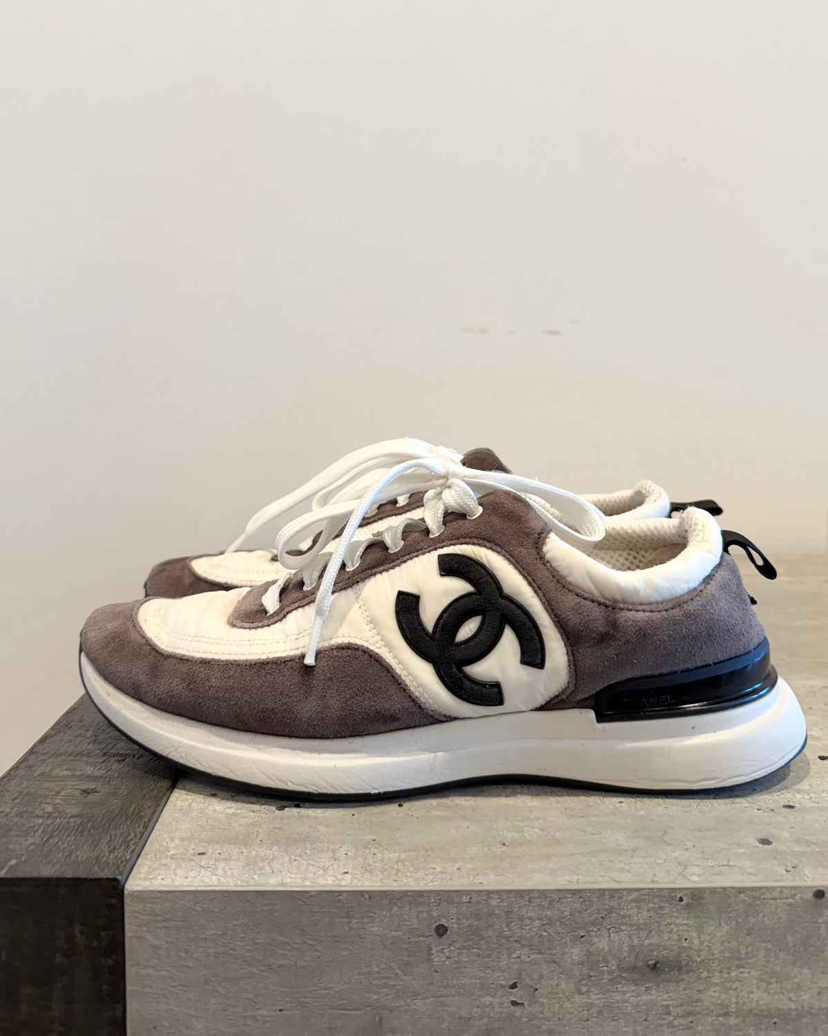 Chanel CC Logo Sneakers